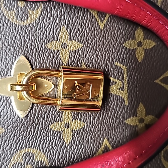 Louis Vuitton PM Flower Zippered Satchel Brown Monogram - Picture 4 of 17